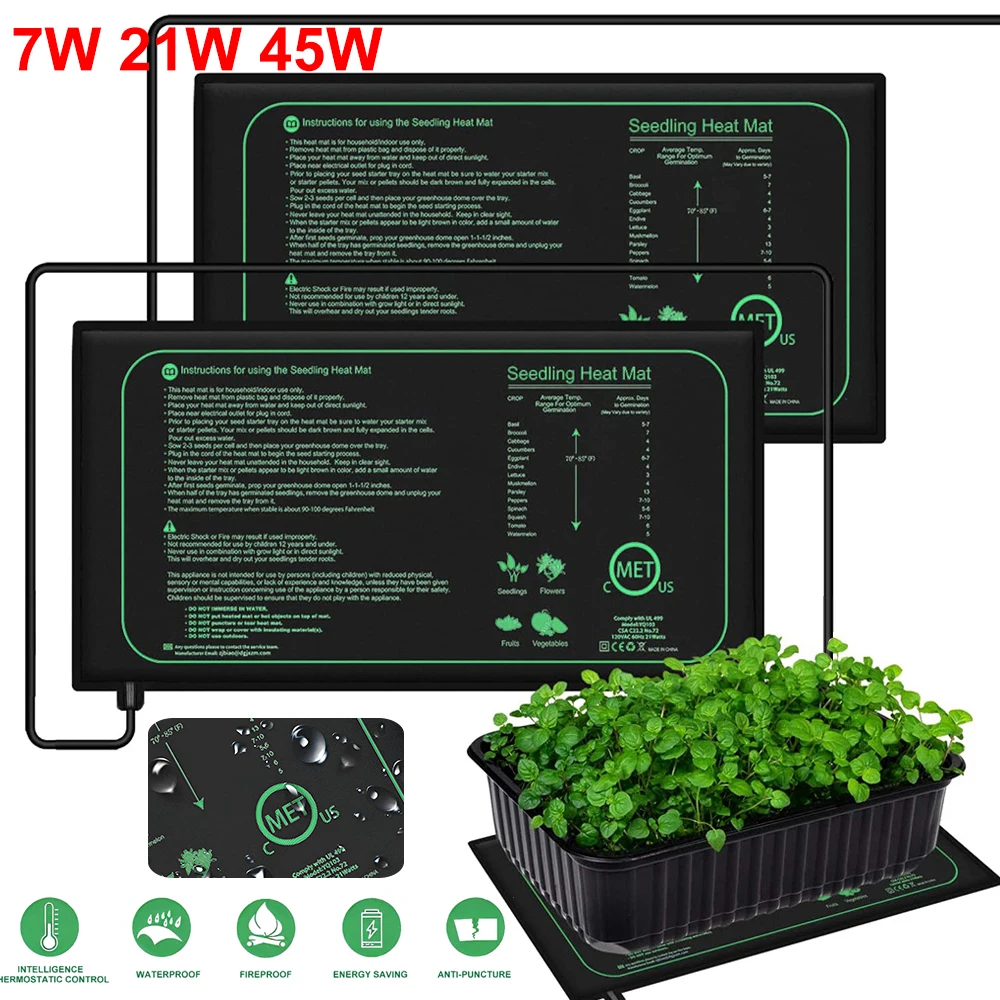 Rooting Gel Clone - 10/25/50CM Zaailing Warmte Mat Kamerplanten Kieming