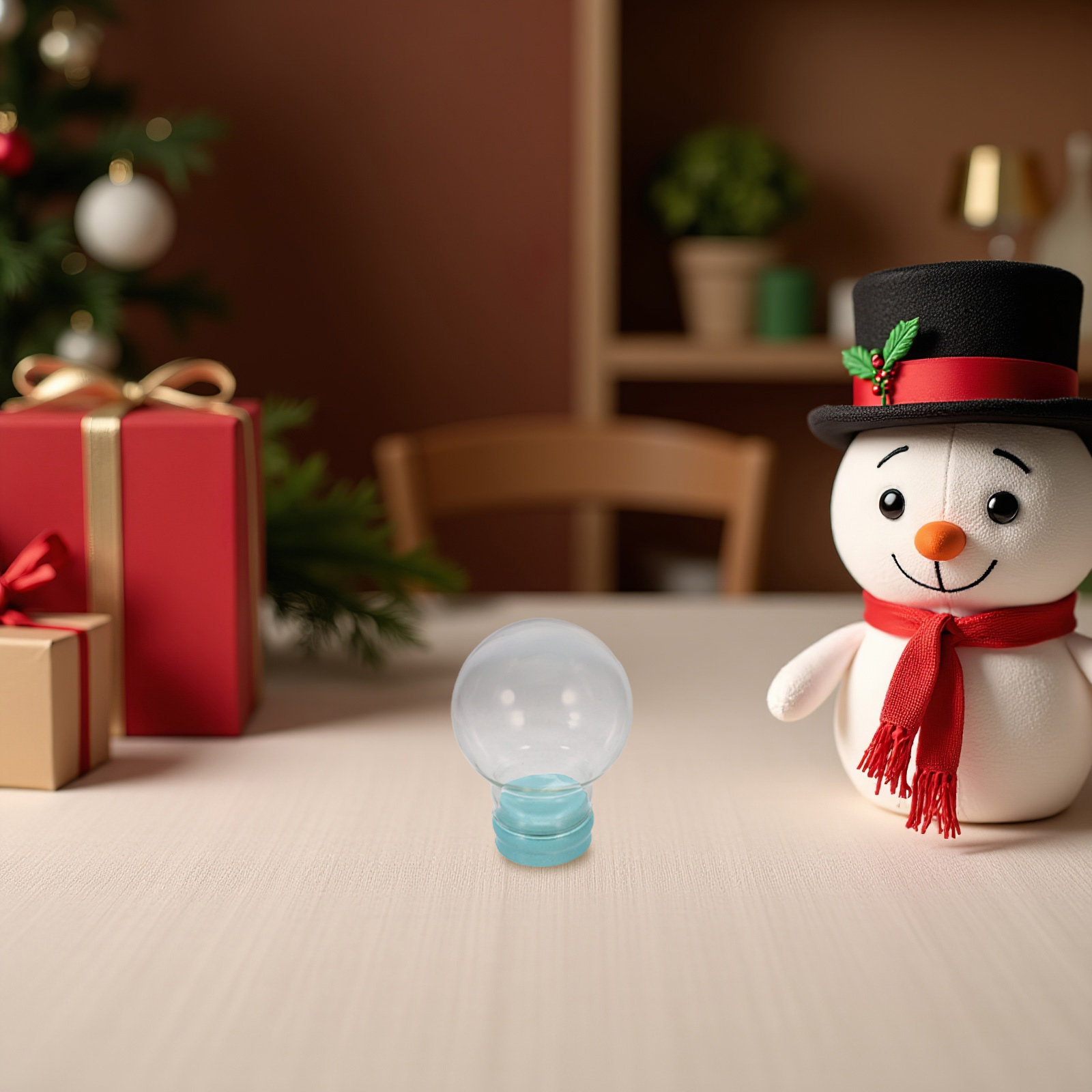 2 stuks heldere sneeuwbol glaz - Plastic Dome Clear recensie en prijs