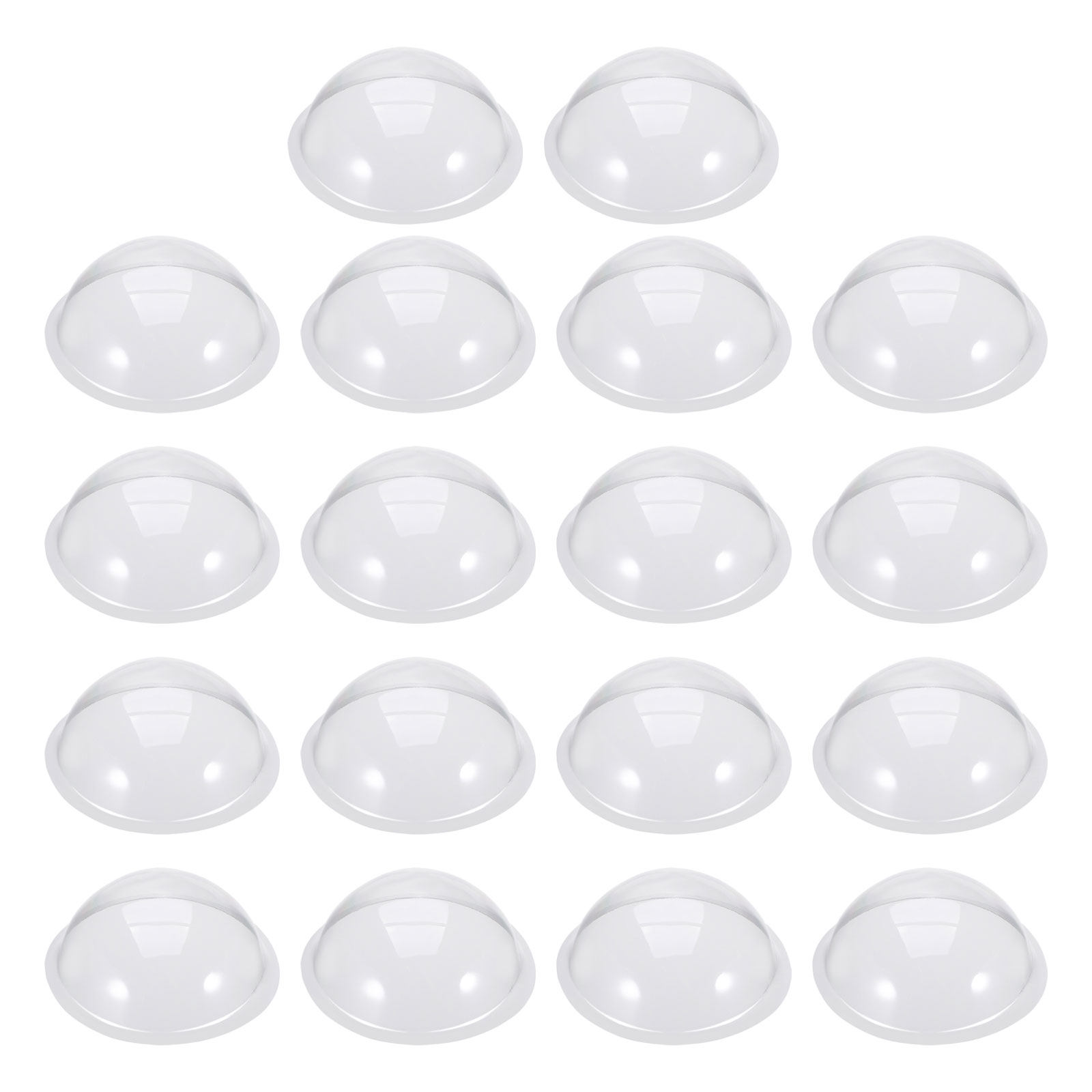 18 stuks transparante plastic  - Plastic Dome Clear recensie en prijs