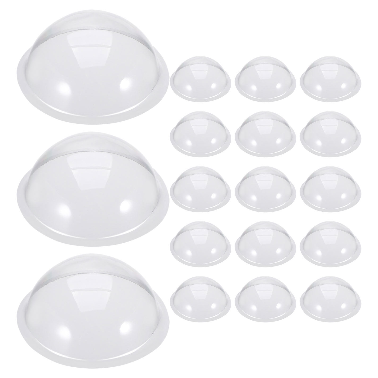 18 stuks transparante plastic  - Plastic Dome Clear recensie en prijs